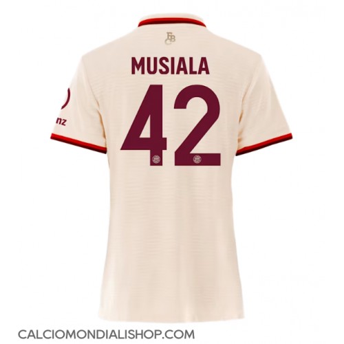 Maglie da calcio Bayern Munich Jamal Musiala #42 Terza Maglia Femminile 2024-25 Manica Corta